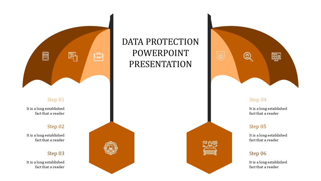 data protection powerpoint presentation templates-data protection powerpoint presentation-orange
